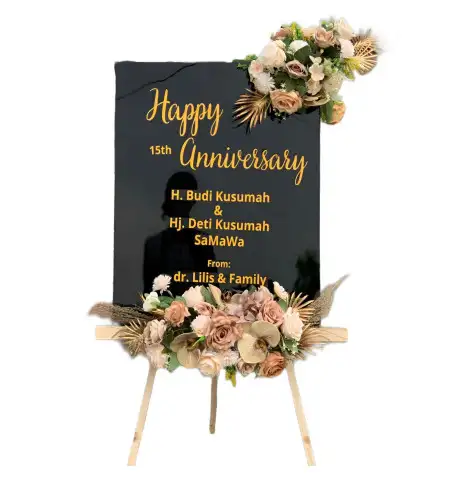 Papan Bunga Akrilik Sumberkarang